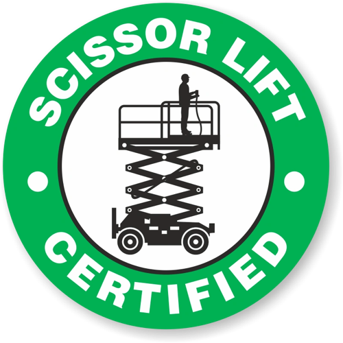 Scissor Lift Certified
